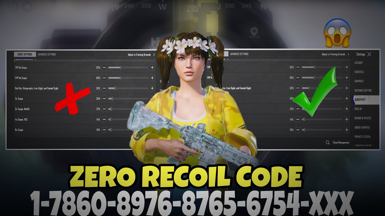 2026 World Best Sensitivity Settings 2025✅| BGMI Best Sensitivity Settings | PUBG Zero Recoil🔥