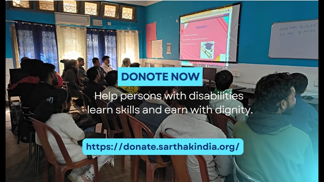 Help Create Jobs for Persons with Disabilities - Donate Now