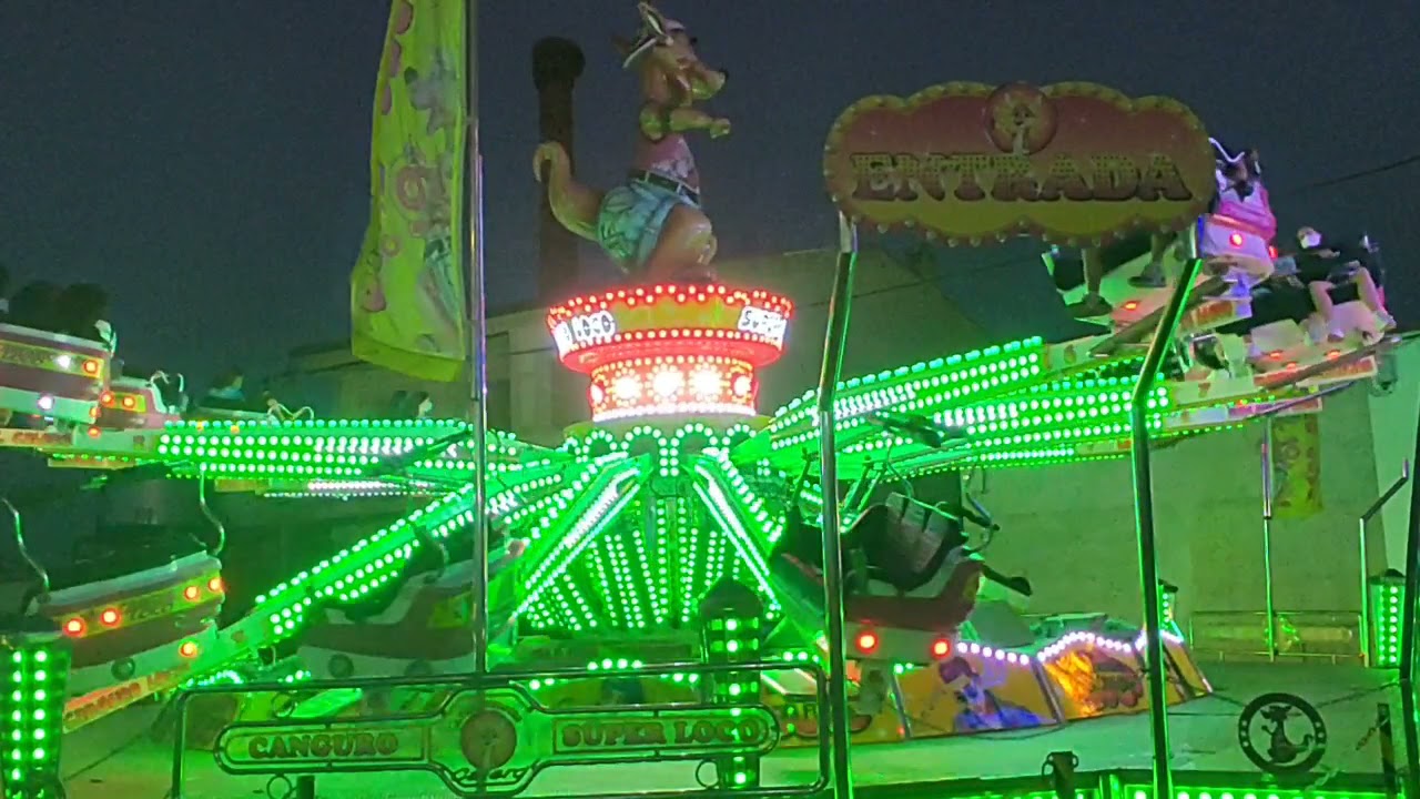 Feria MORAL DE CALATRAVA, Ciudad Real 2022, todas las atracciones de niños y adultos. AGOSTO