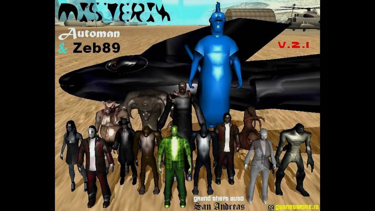 Gta Grand Theft Auto Misterix Mod San Andreas