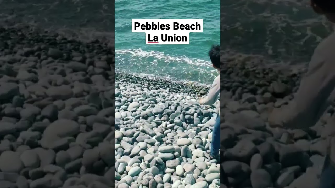 pebbles beach la union #launion #elyu #beach #beachlifevibes