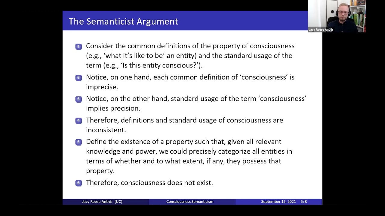Consciousness Semanticism by Jacy Reese Anthis