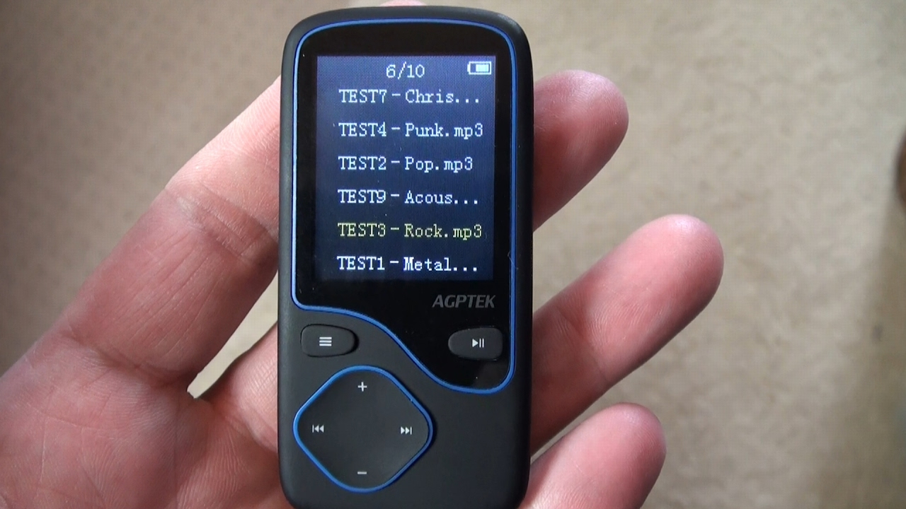 AGPTEK C05 Bluetooth MP3 player review