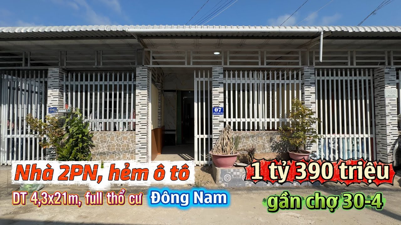 Nhà phố 2PN, lộ ô tô 5,5m, trung tâm TP Rạch Giá, gần chợ 30-4