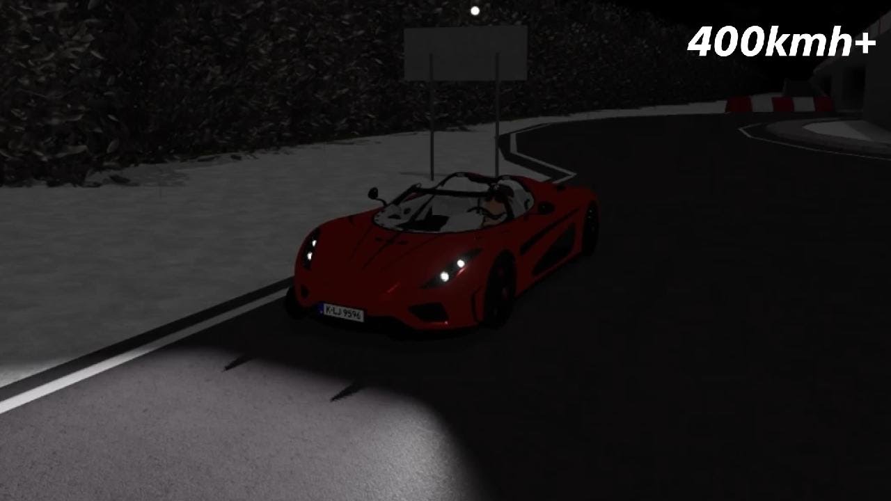 Roblox ita (Koenigsegg Regera) 400kmh+