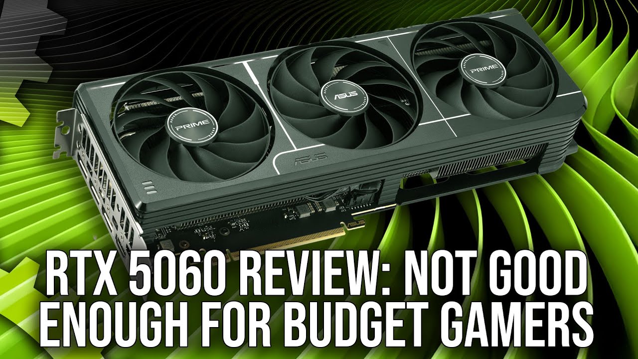 Nvidia GeForce RTX 5060 Review: Better Than PS5 GPU Perf - But 8GB Is Not Enough