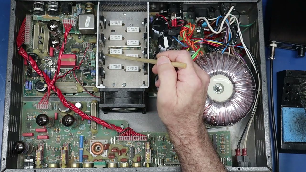Ampeg SVT 3 Pro Bass Amp Catastrophic Failure & Repair