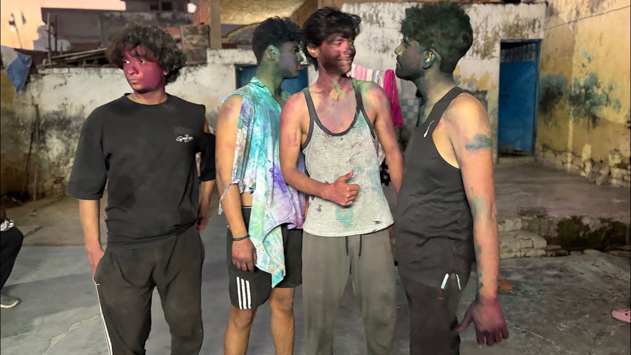 Happy Holi sab ko 🫂❤️##vlog 