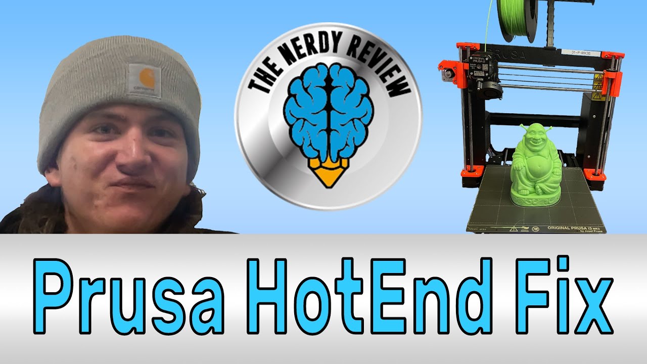 How to Replace the Hot End Thermistor on a Prusa i3 Mk3(s) 3d Printer Repair