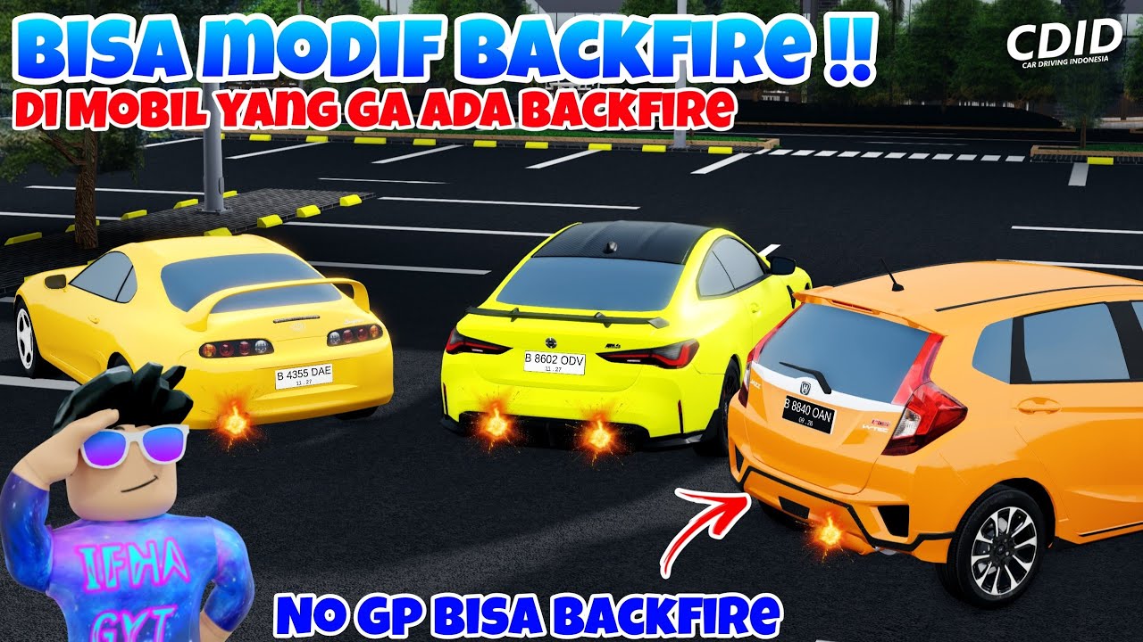 MOBIL CDID BISA DI MODIF JADI PUNYA BACKFIRE BRUTAL !! | Roblox CDID Revamp