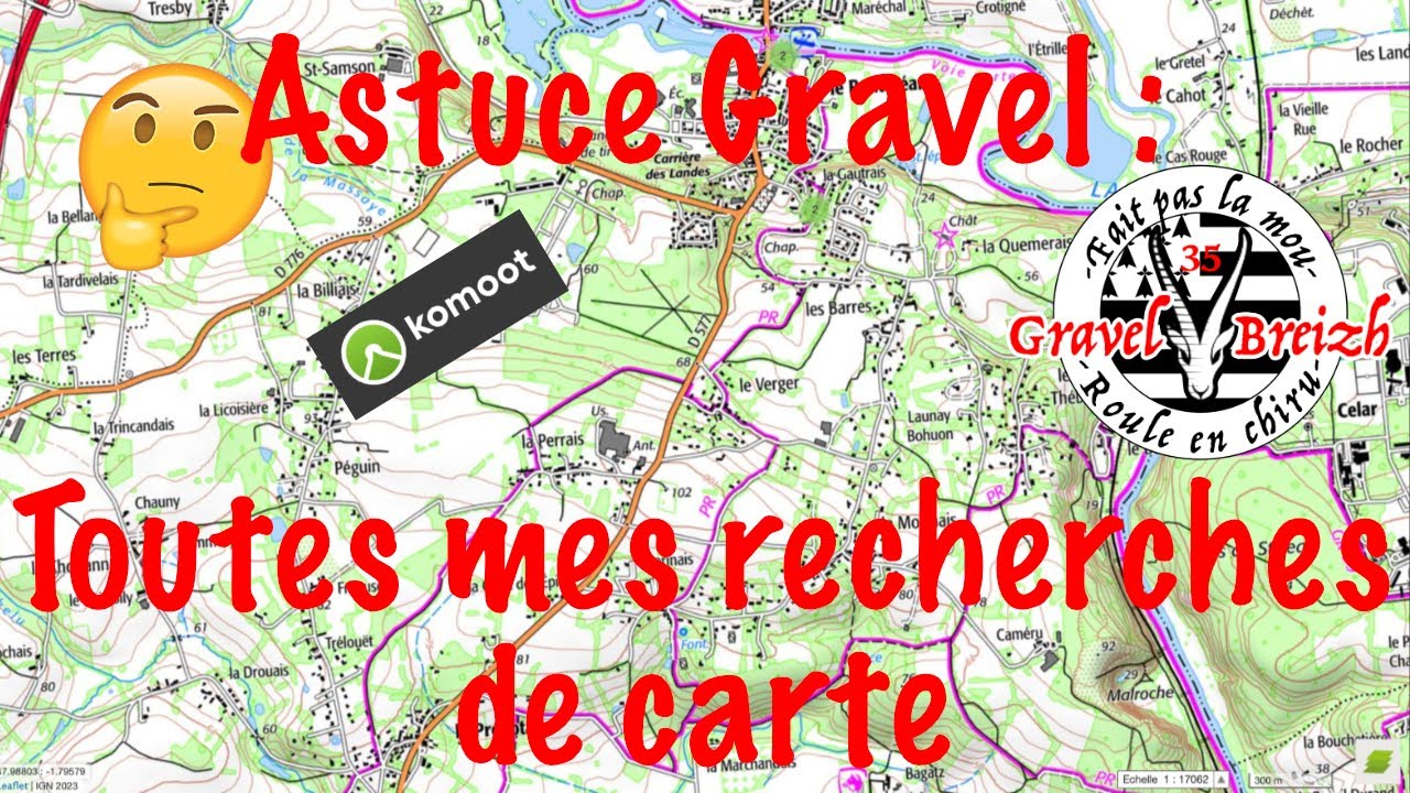 Astuce Gravel comment trouver des chemins facilement