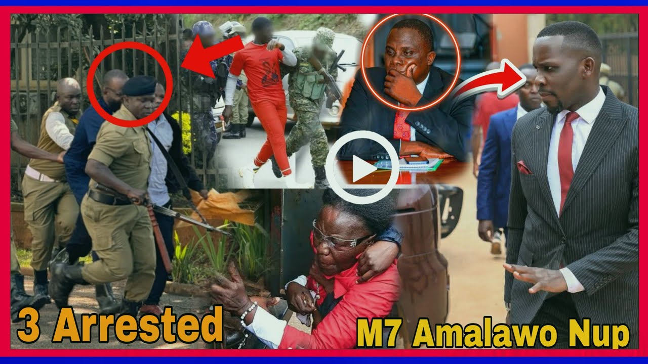 Breaking Ba Deputy President Ba Bobi Wine 3 Police Ebakutte Joel Ssenyonyi Confirmed M7 Akaaye
