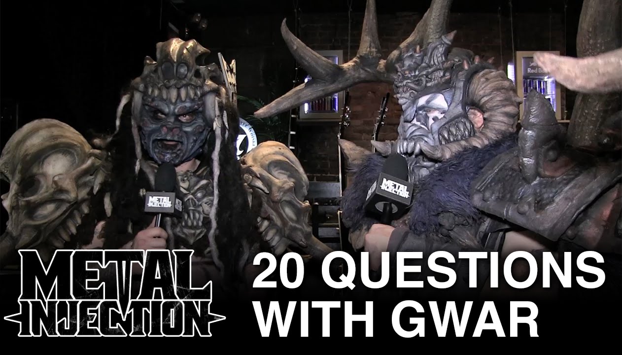 20 Questions with GWAR | Metal Injection