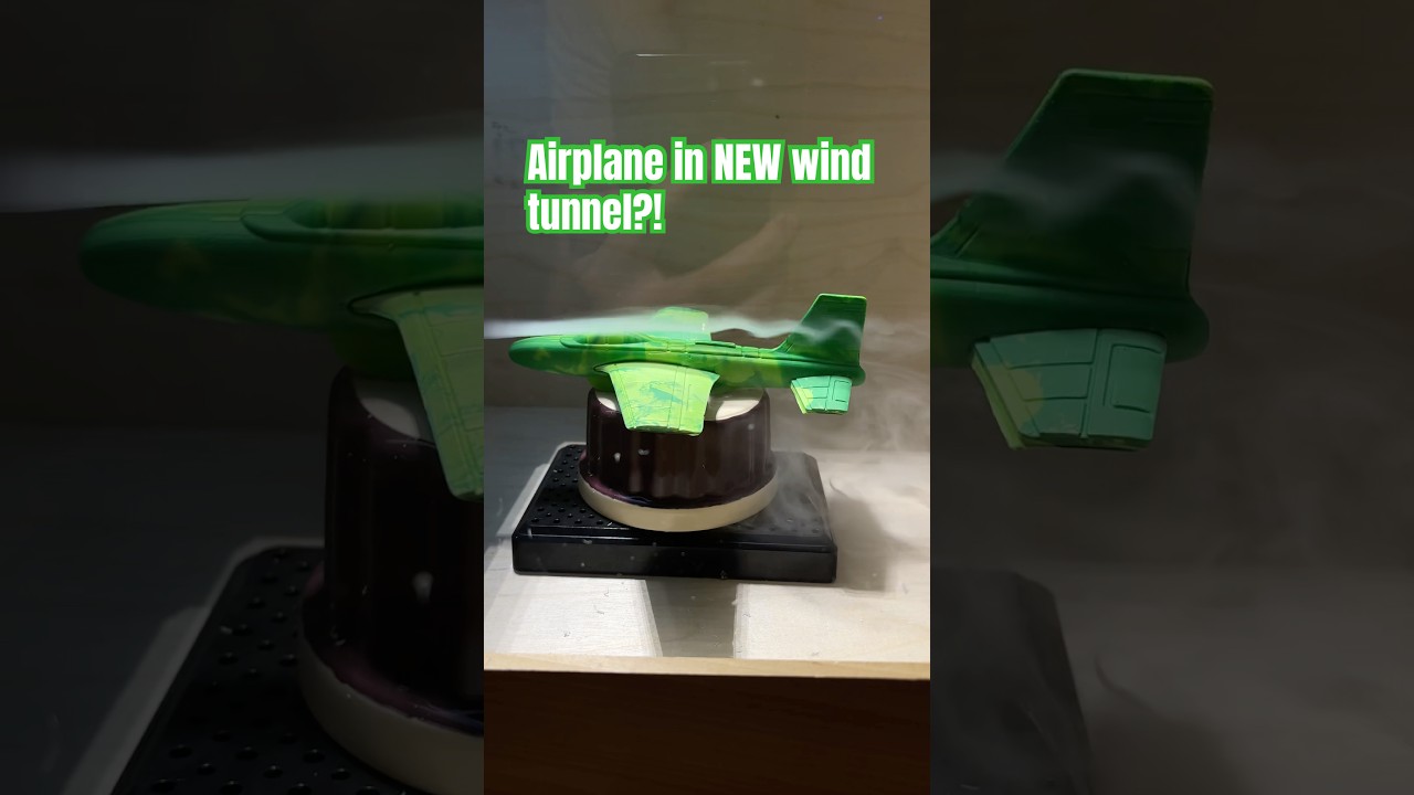 What happens to an Airplane in this NEW diy wind tunnel?!