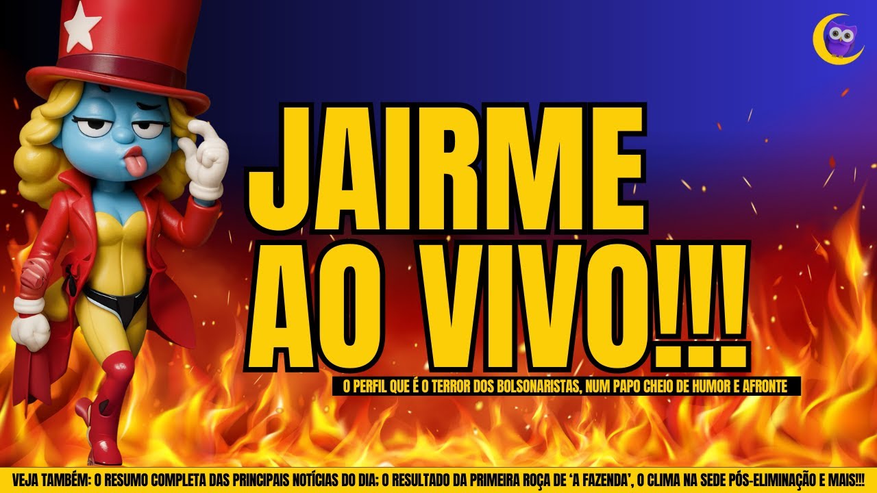 🔴JAIRME AO VIVO; TUDO SOBRE A ELIMINA&Ccedil;&Atilde;O DE A FAZENDA 17