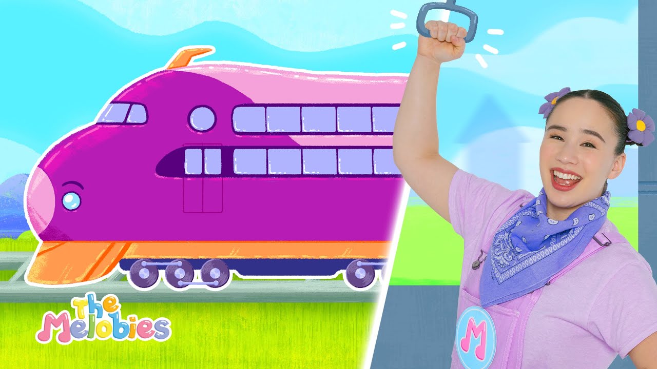 Brand New Train Song | Treebees and Friends | #Melobies #nurseryrhymesforbabies  #trainsongs