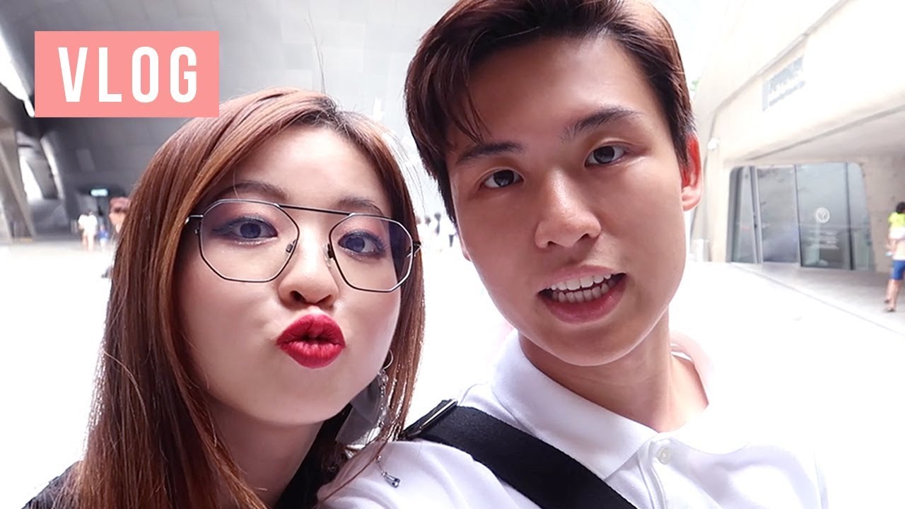Korea Trip Vlog 2! BTS & Twice Star Avenue, Favorite restaurants, Hongdae