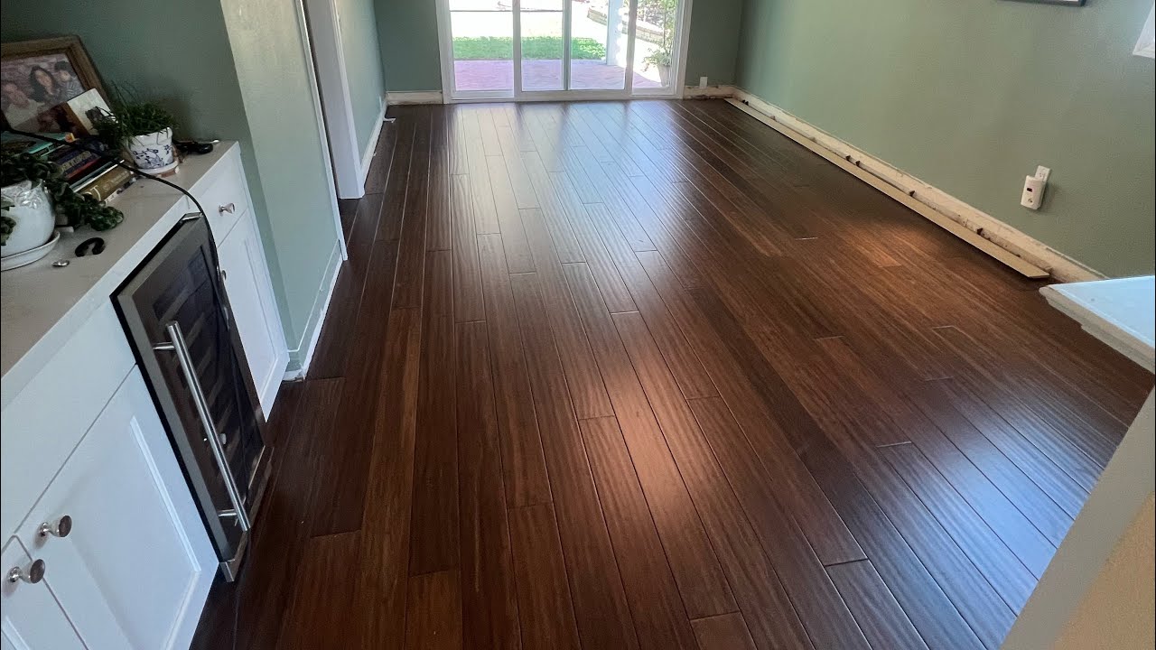 Engineered Bamboo Flooring Installation In Orange County Ca #bambooflooring