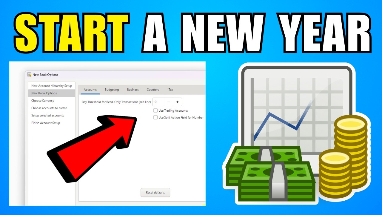 How To Start A New Year In GnuCash (2026) (Step By Step Guide)