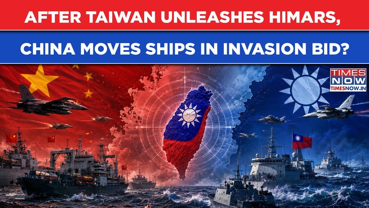 After Taiwan Unleashes HIMARS, China Crosses Red Line, Moves Ships Near Taipei In BIG Invasion Bid?