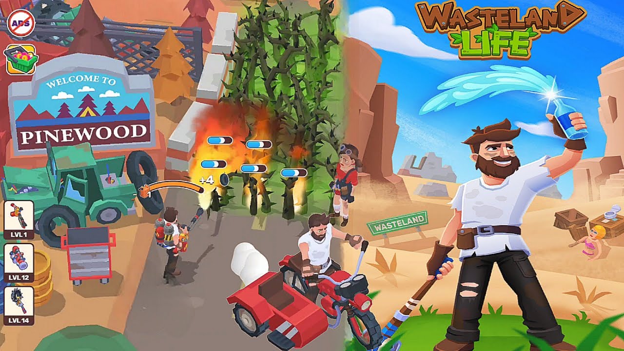 Wasteland Life: Survival Idle Gameplay walkthrough part#17 (Android &iOS)