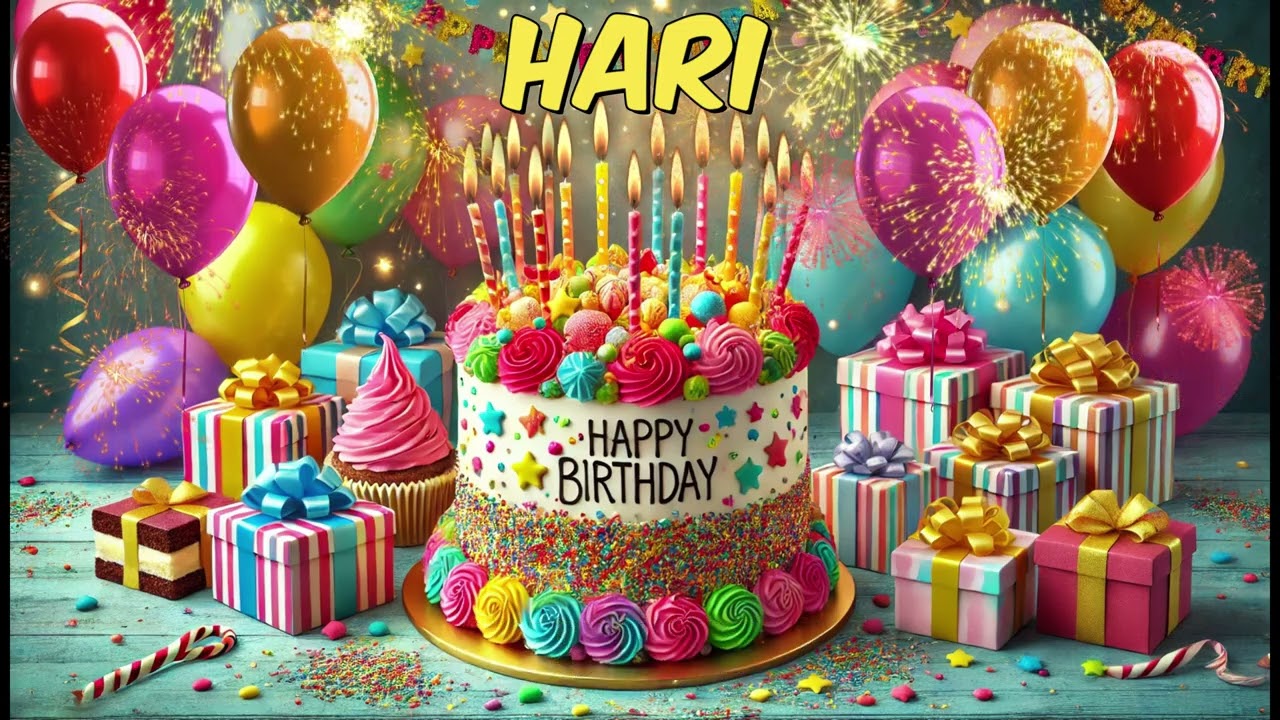 HARI Happy Birthday Song - Happy Birthday to You