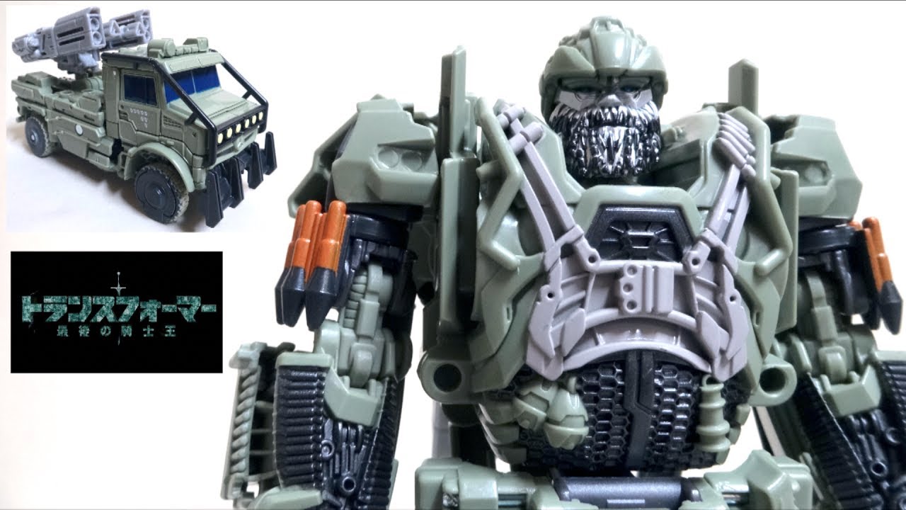 【最後の騎士王】トランスフォーマー TLK-14 ハウンド ヲタファの変形じっくりレビュー / Transformers The Last Knight Autobot Hound