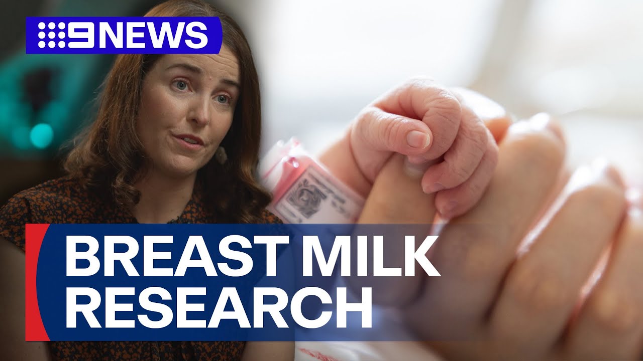 Research shows breast milk can help life-threatening condition | 9 News Australia