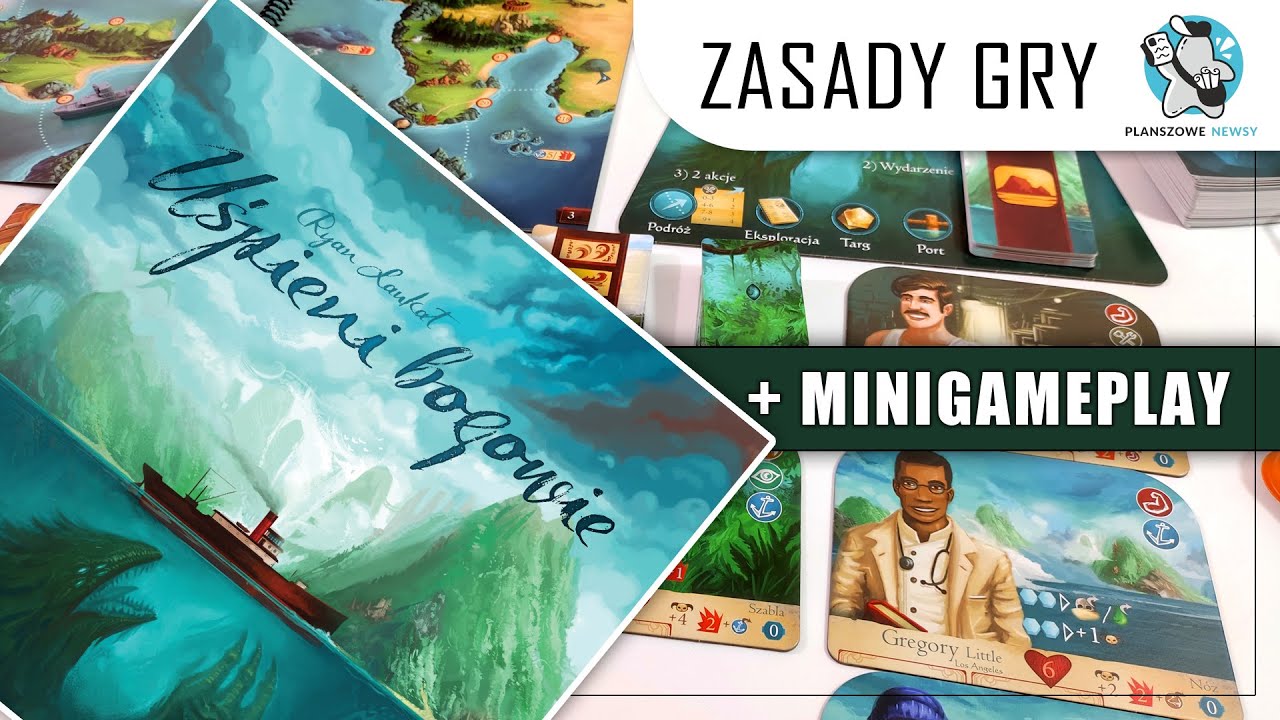 UŚPIENI BOGOWIE || Videoinstrukcja + minigameplay || Lucky Duck Games