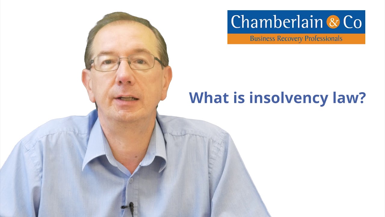 What is insolvency law?