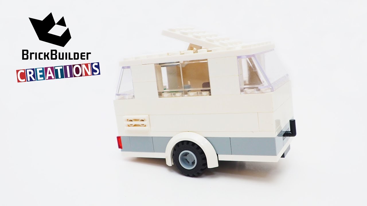 LEGO CITY MOC CARAVAN (Trailer) | 89pcs | Brick Builder Creations