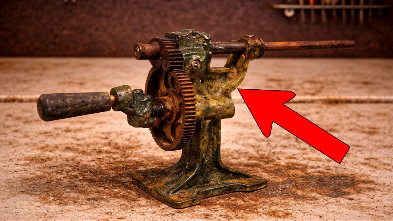 Restore Rusty Copper Wire Winding Machine With Amazing! | Legend Restore