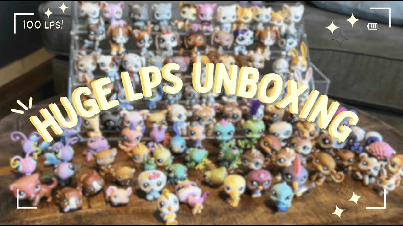 Unboxing 100 LPS! 😍 | Littlest Pet Shop Haul 🛍️