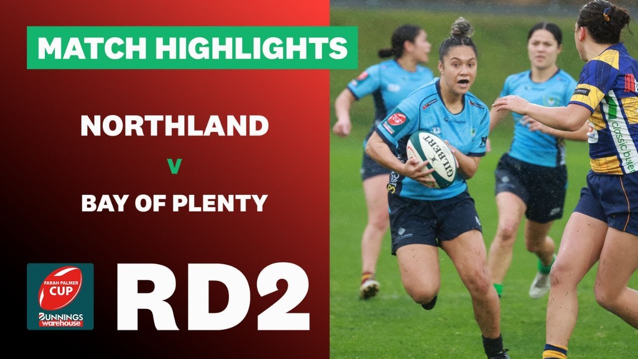 RD 2 HIGHLIGHTS: Northland v Bay of Plenty (Farah Palmer Cup 2024)