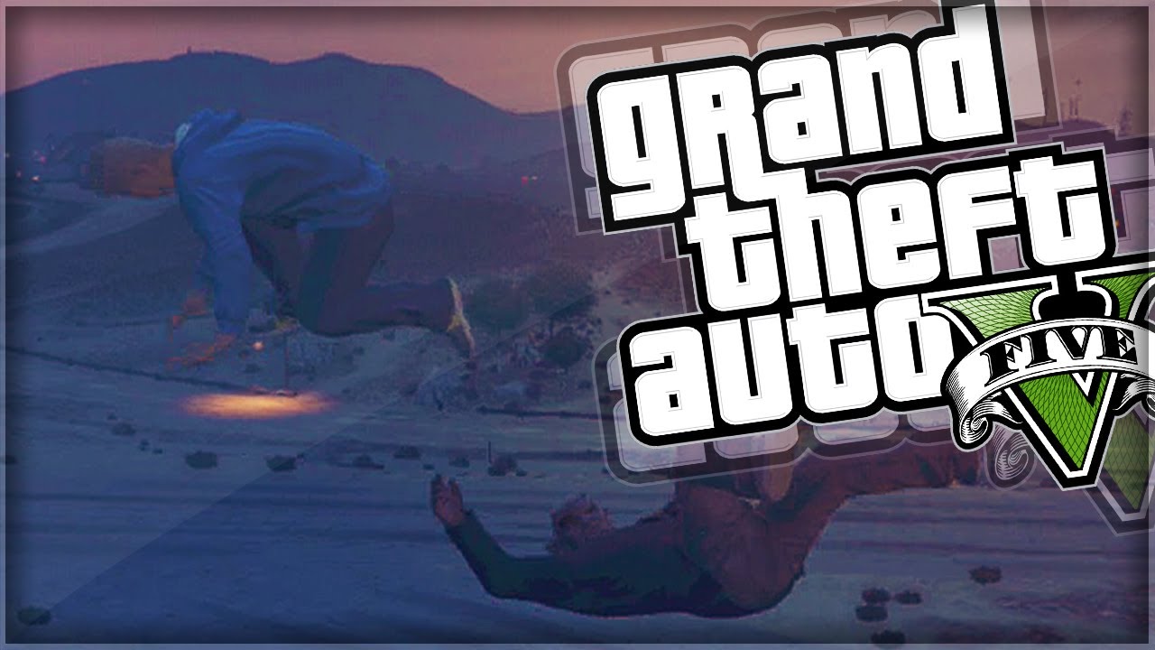 GTA 5 Funny Moments | Sky Fighting & Car Park Racing (GTA V Online)