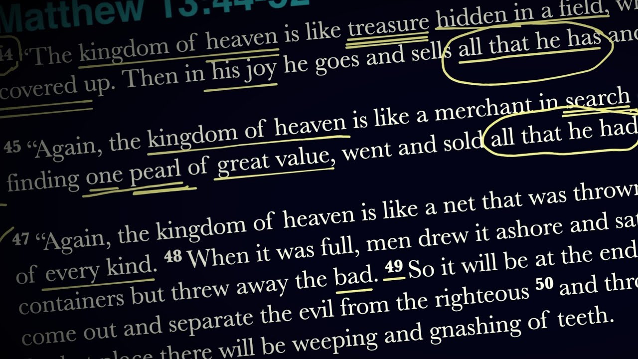 Matthew 13:44-52