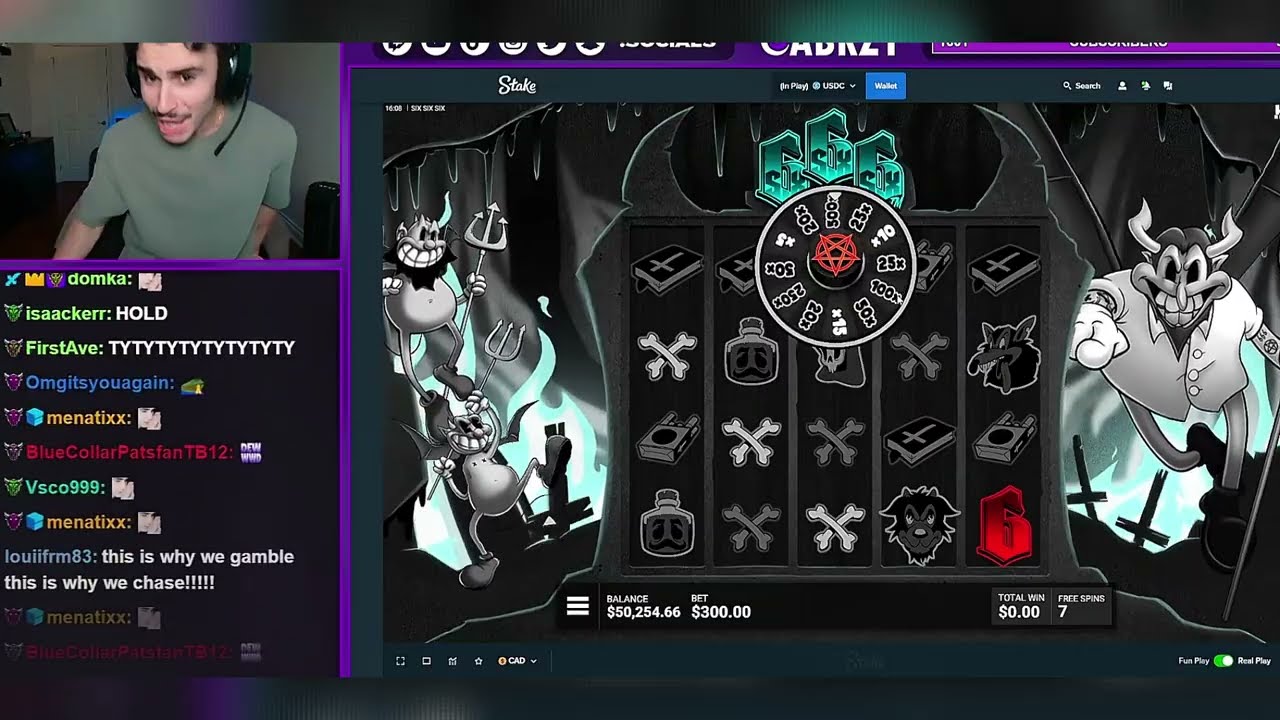 5000X ☠️ BIG WIN! 666 SLOT by CABRZY