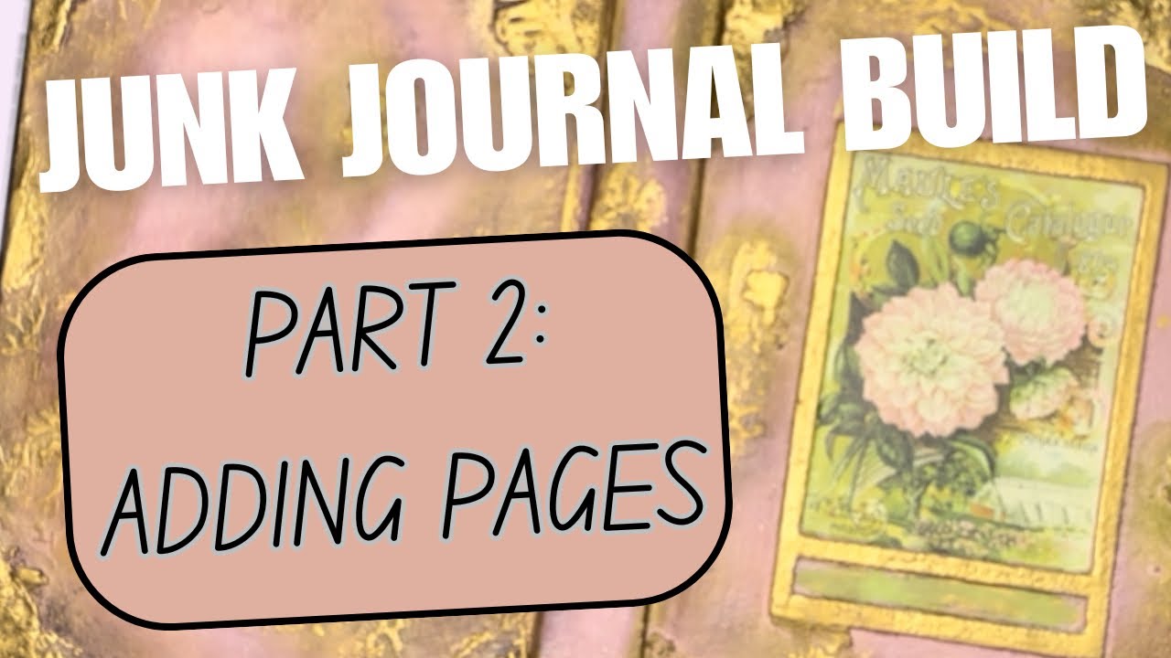 Adding Signatures to my Junk Journal Build