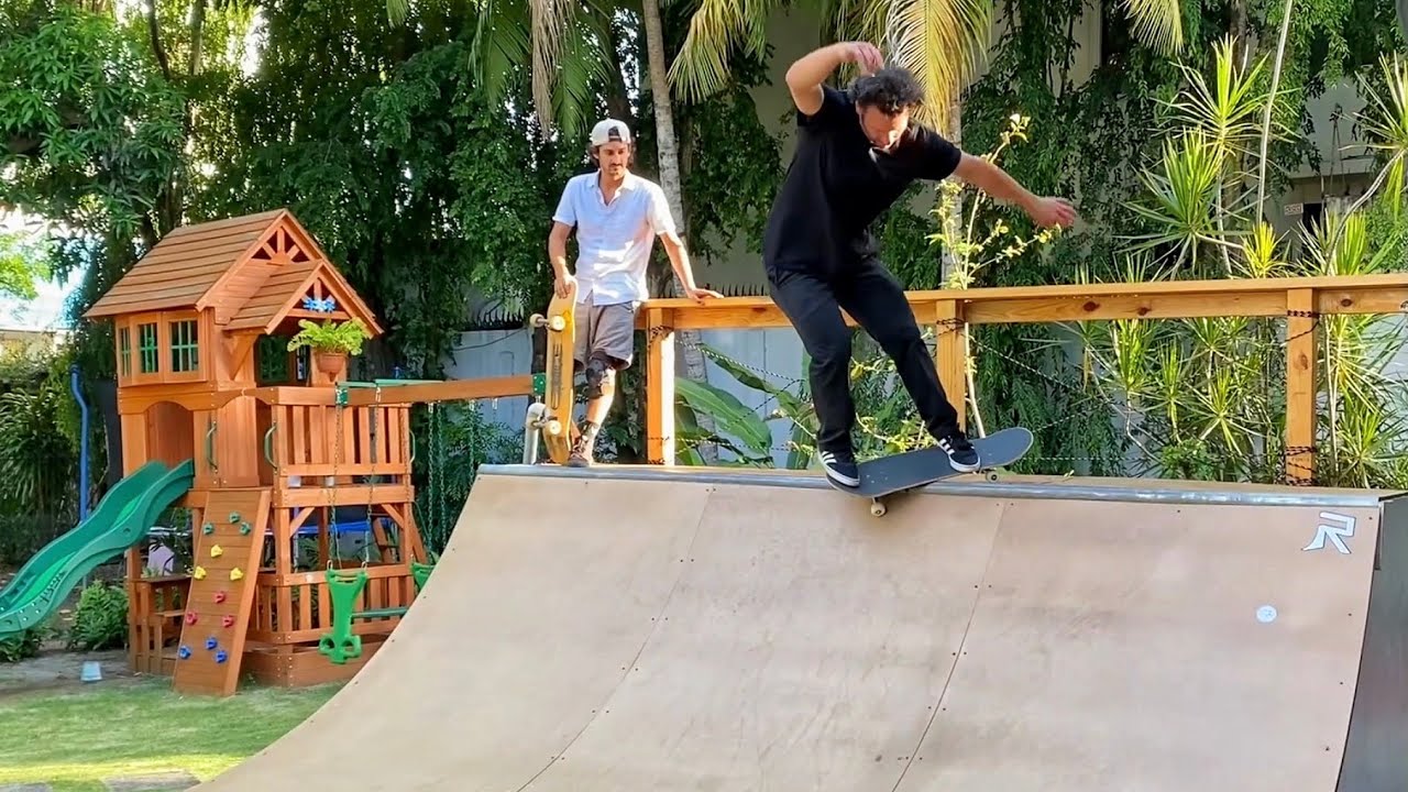 Skating a Viewer’s PERFECT Backyard Mini Ramp