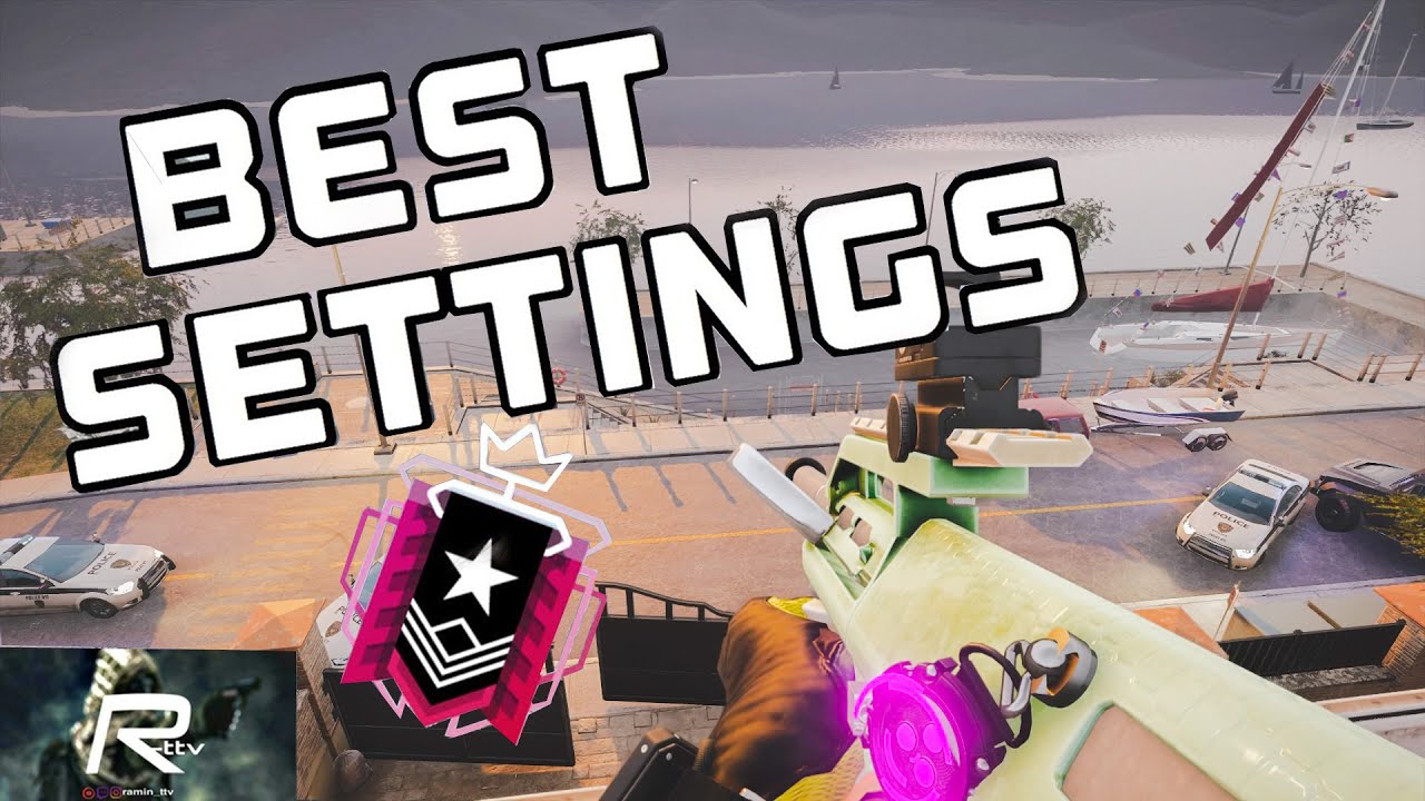 TOP SETTINGS SLOW (FAST) + RECOIL + AIMING TIPS=TOP PLAYER XBOX / PS4/ PS5 CONSOLE RAINBOW SIX SIEGE