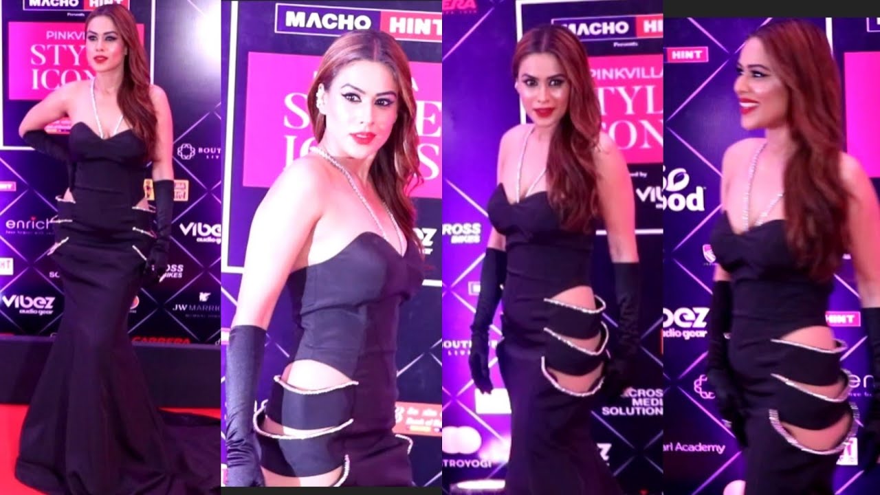 Very Hot Nia Sharma Arrives At PinkVilla Style Icons 2022 | Bollywood Clap