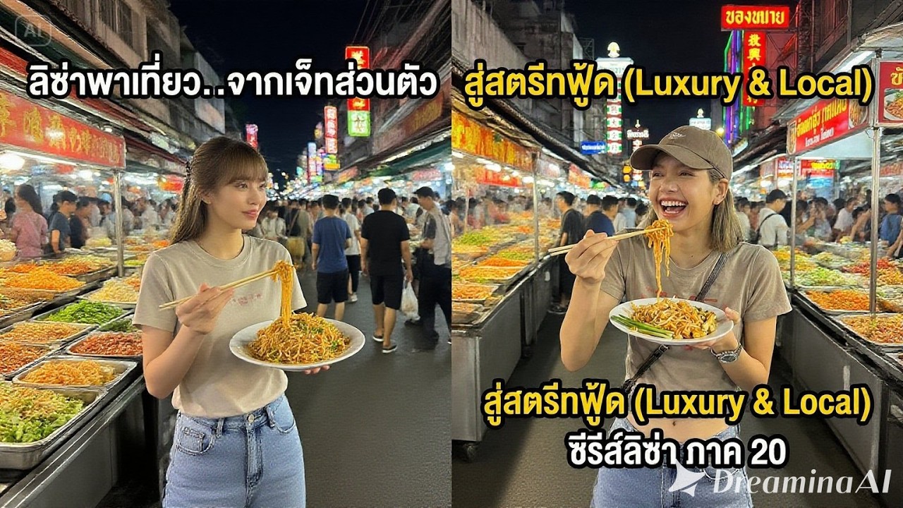 เปิดขุมทรัพย์! ลิซ่า BLACKPINK ลิซ่าพาเที่ยว   จากเจ็ทส่วนตัวสู่สตรีทฟู้ด Luxury & Local ซีรี 20