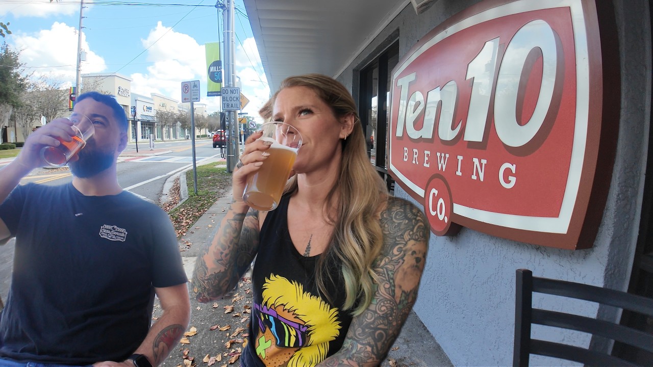 Orlando Craft Beer Scene: Visiting Ten10 Brewing Company on the Urban Trail