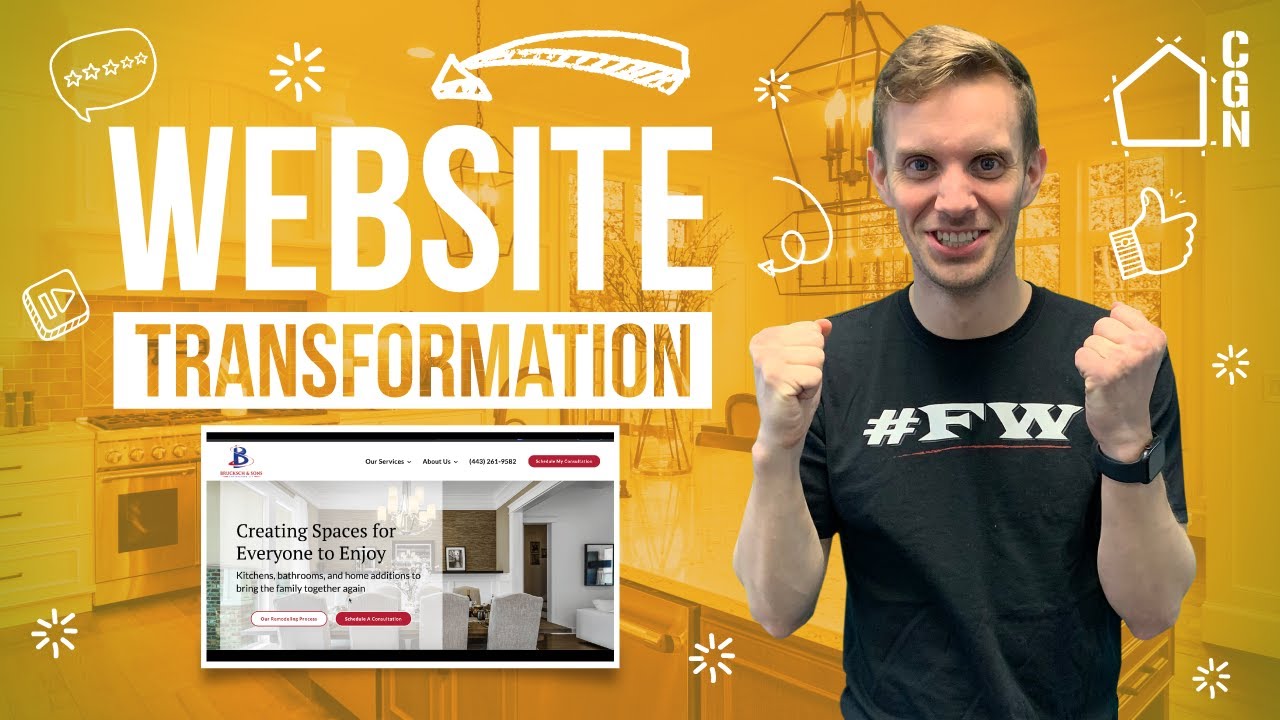 Website Design Secrets For Kitchen Remodeling Contractors | Website Transformation