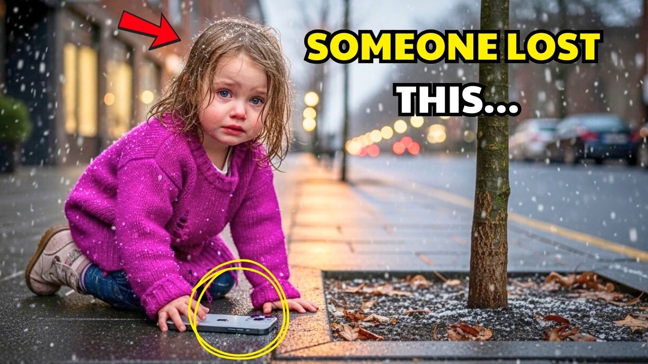 A POOR LITTLE GIRL FOUND A MILLIONAIRE’S LOST PHONE — WHAT WAS INSIDE CHANGED EVERYTHING