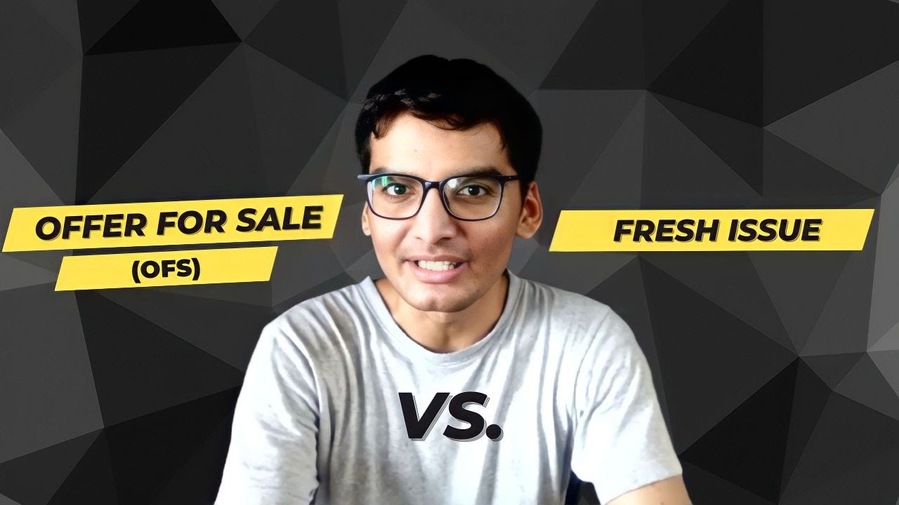 Offer for Sale (OFS) vs Fresh Issue | Vicky Nagar