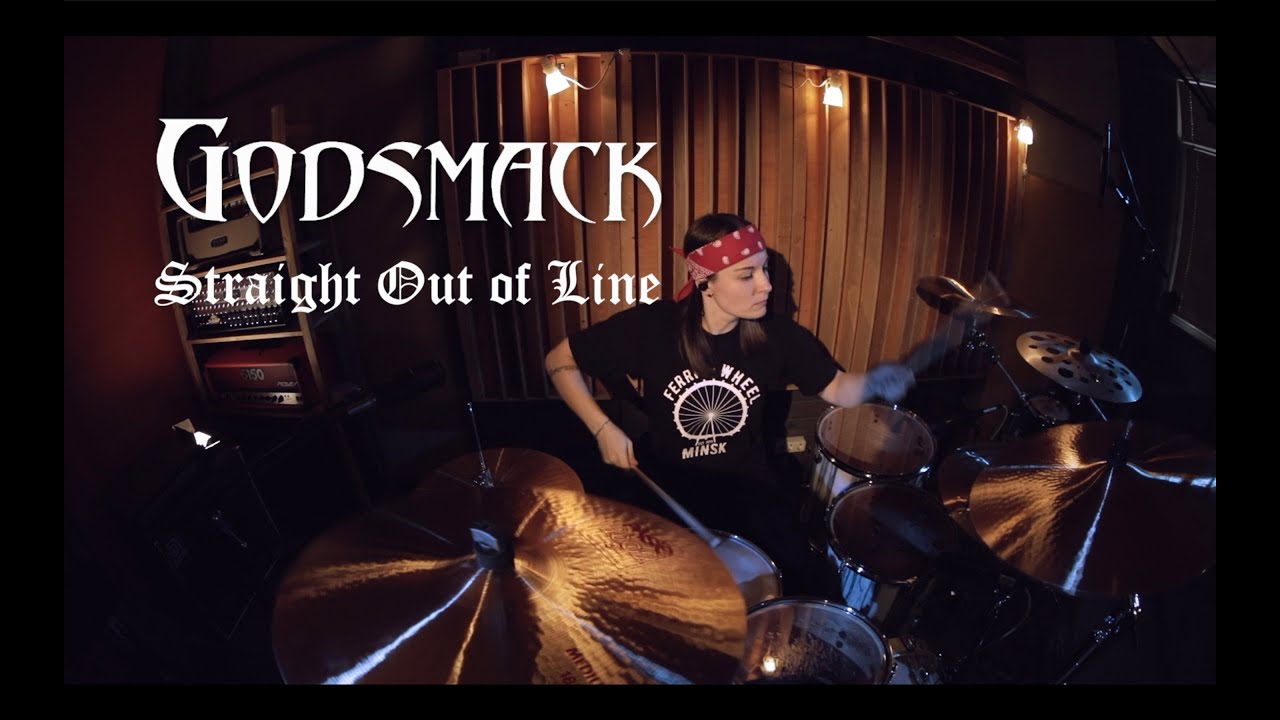 Godsmack - Straight Out Of Line (drum cover by Vicky Fates)