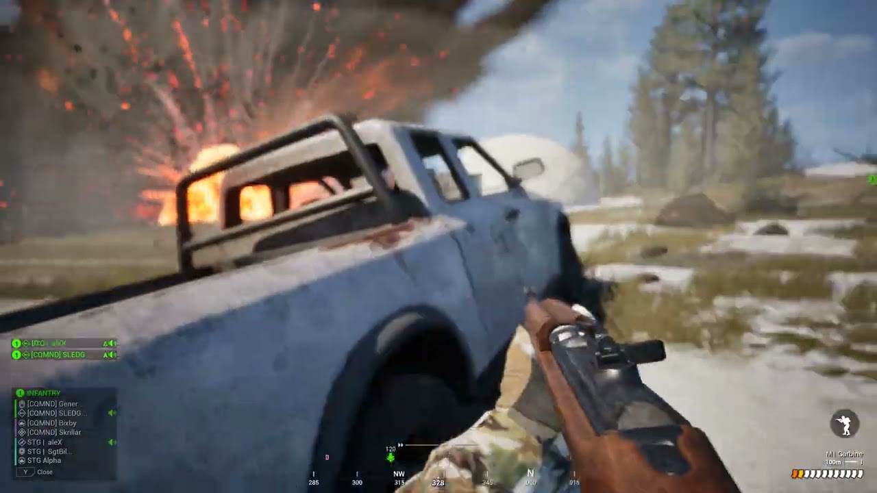 Игровой процесс в режиме Squad включает множество случайных убийств