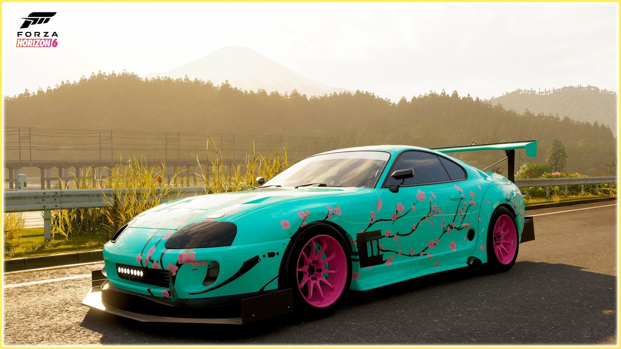 Forza Horizon 6 - Tokyo Highway Loop in a Widebody Toyota Supra (4K 60FPS)