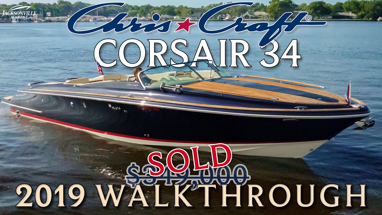 2019 Chris-Craft Corsair 34 - Walkthrough - Jacksonville Marine